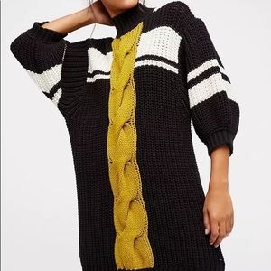Free People Sweater with Bubble Sleeves